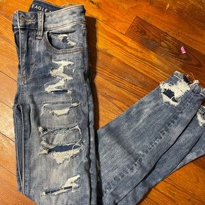 Ripped American Eagle Jeans